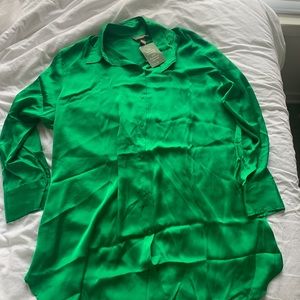 H&M viral tiktok plus sized green shirt